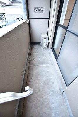 クイーンズ渡辺 ベランダ