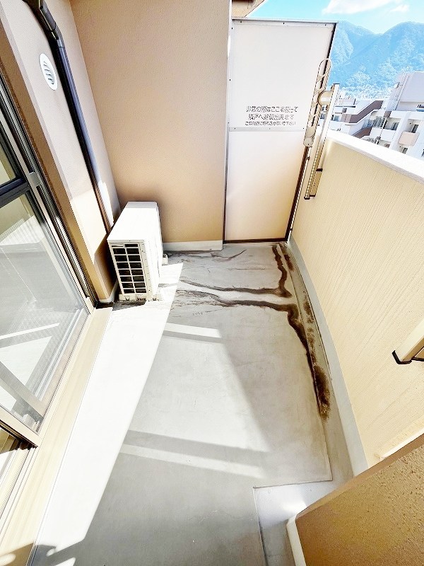 ウイングス片野Ⅱ ベランダ