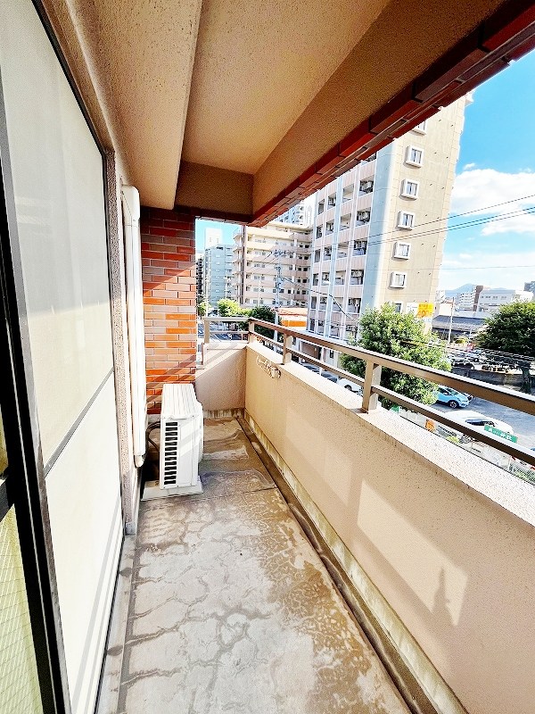 セジュール三萩野 ベランダ