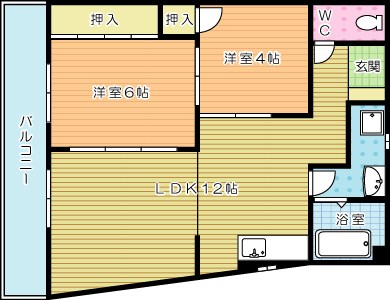 ファーストライフ大手町 501号室 間取り