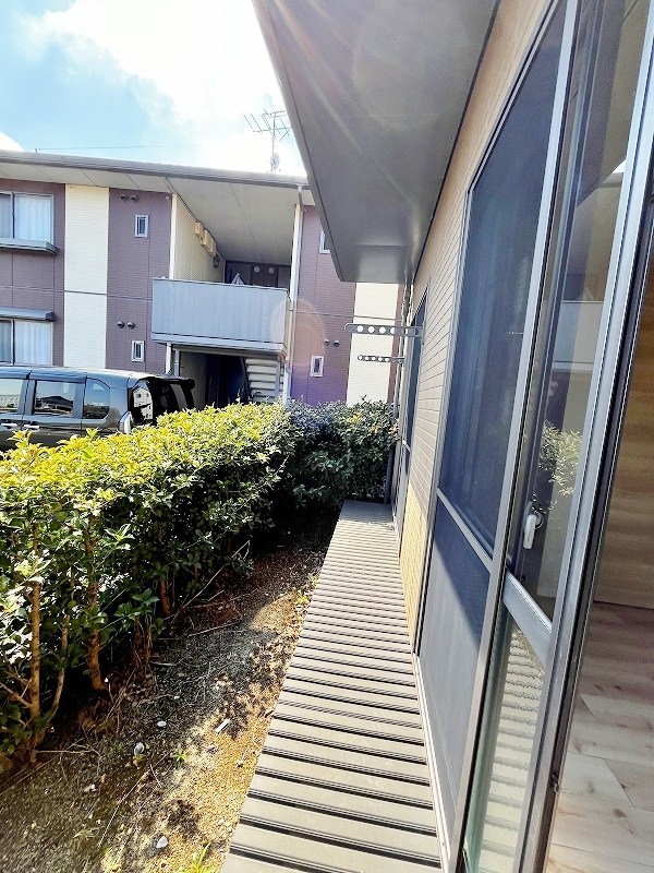 リバービュー　Ｂ棟  ベランダ