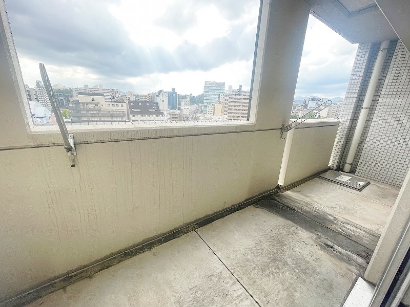 ラフィーネ到津学園通り ベランダ