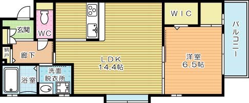 ラ・コルダ西小倉  203号室 間取り