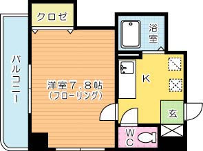 オリジンコアビル 303号室 間取り