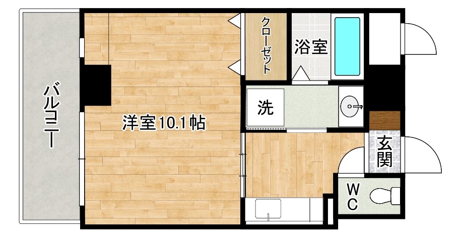 ＣｏＣｏメゾン （ココメゾン） 302号室 間取り