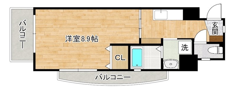 アンシャール   306号室 間取り
