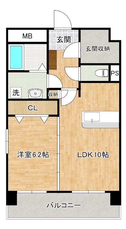 ＬＥＯＮ篠崎 2308号室 間取り
