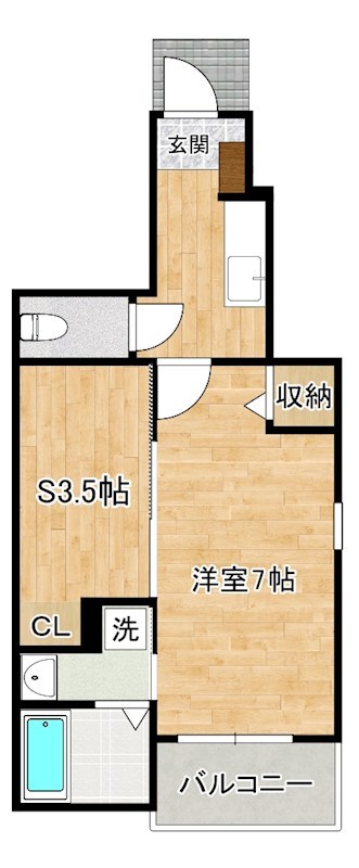 ソフィアＹＭⅡ 101号室 間取り