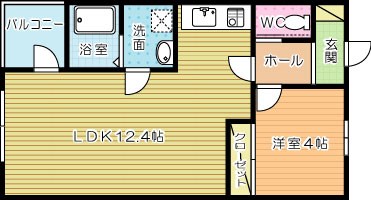 ＡＮＥＳＹＳ（アネシス） 402号室 間取り