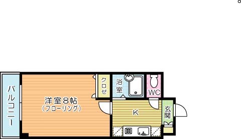 ニューライフ園田 103号室 間取り