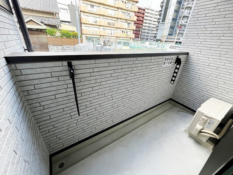 Crecia片野Ⅱ（クレシア片野Ⅱ） ベランダ