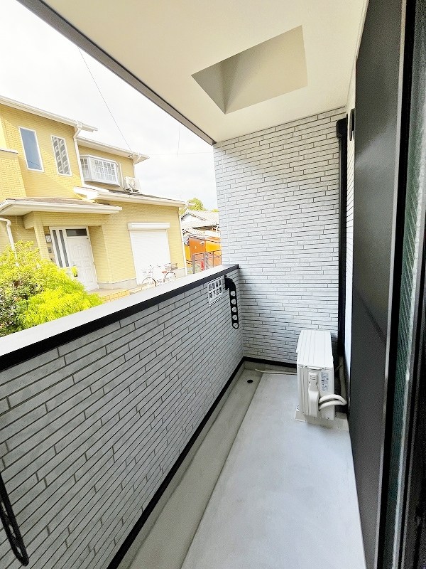 Crecia片野Ⅱ（クレシア片野Ⅱ） ベランダ