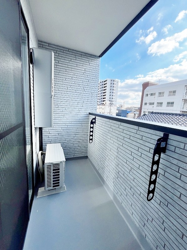 Crecia片野Ⅱ（クレシア片野Ⅱ） ベランダ