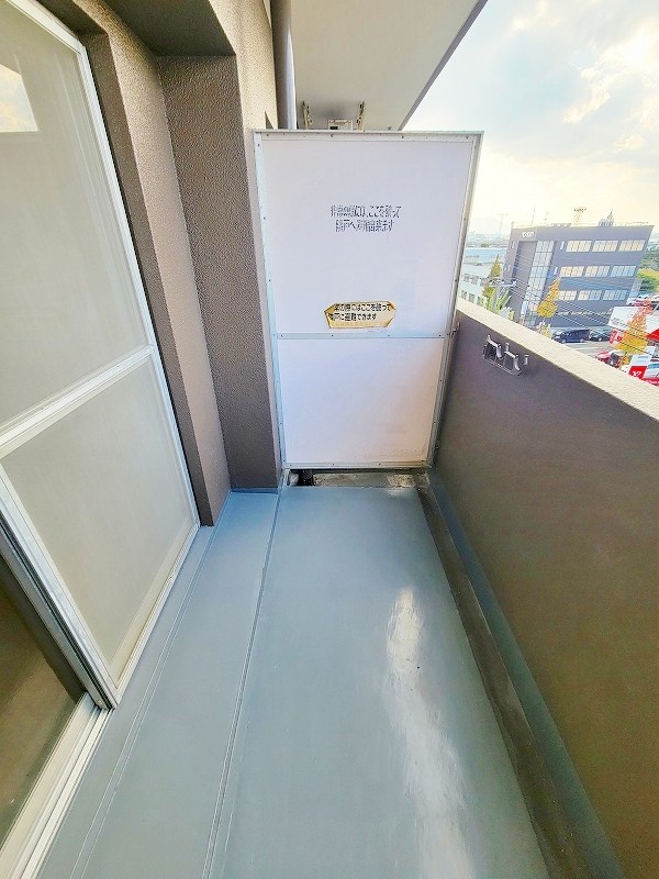 グローリー門司駅前 ベランダ