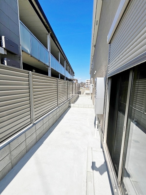 プランドール　リサ  ベランダ