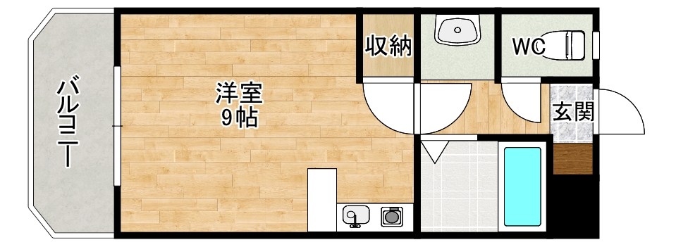 アーバンポート小倉北  間取り図