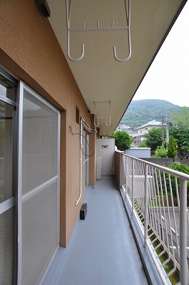 本梅ビル  ベランダ