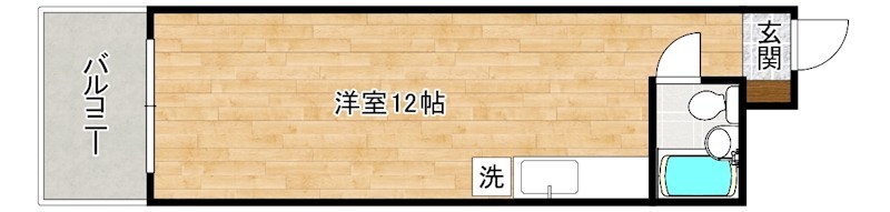 ルミナス  202号室 間取り