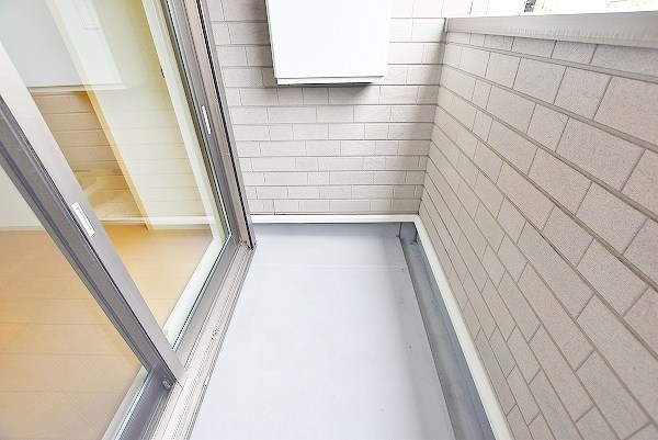 ラインハイム足立山Ｃ ベランダ