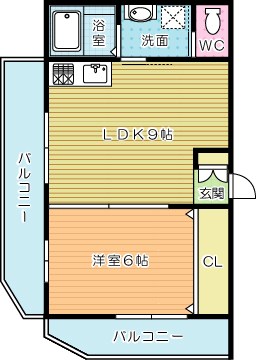 Ｓｔｕｄｉｅ　ＭＯＲＩＴＳＵＮＥ（スタディ守恒） 301号室 間取り