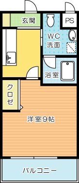 ギャラン吉野町 1007号室 間取り