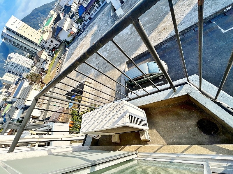 富士ハイツ ベランダ