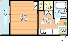半田電設ビル 303号室 間取り