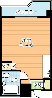 大田町スカイマンション 202号室 間取り