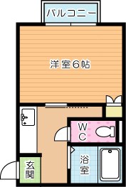 コーポＢｅ－１ 201号室 間取り