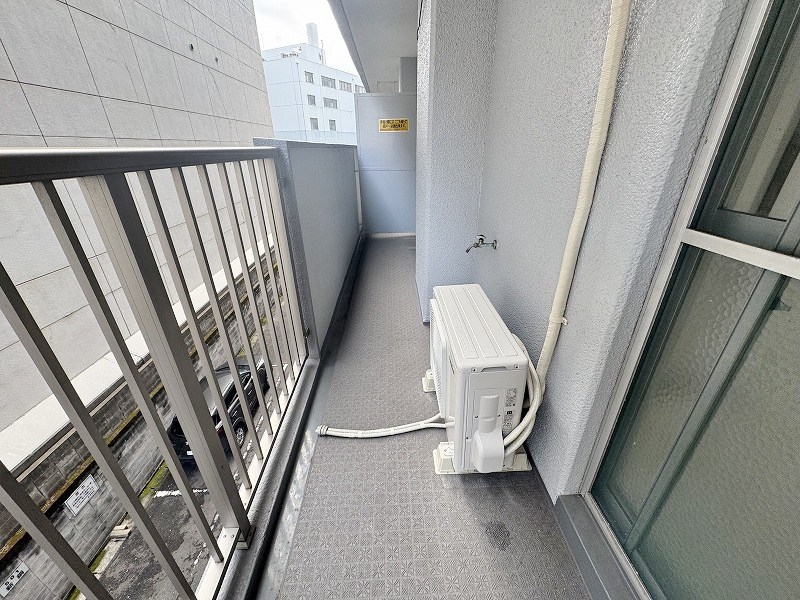 江南町スカイマンション ベランダ