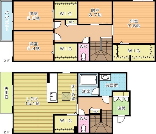 アルアミスタ・プルミエ 101号室 間取り