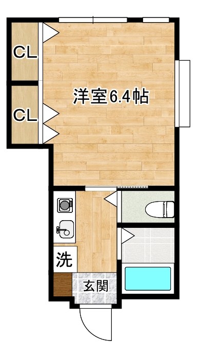Ｄｅａｒ津田(ディア津田)　Ｂ棟   103号室 間取り