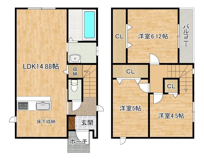 サンラプロ黒原 間取り