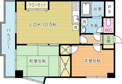 錦プラザビル 301号室 間取り