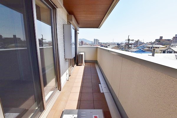 シャーメゾン優蒼の杜　壱番館 ベランダ