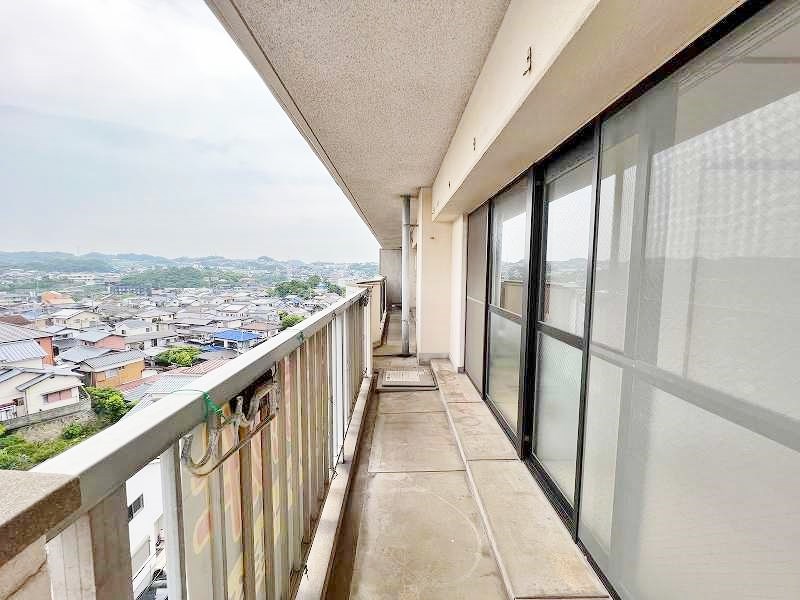 フジエホワイトローザ熊谷 ベランダ