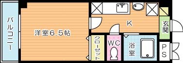 カノン 201号室 間取り