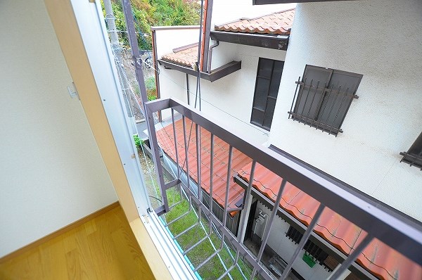 小文字ハイツ ベランダ