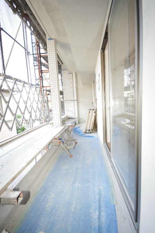 ギャラクシーヴィーラブライト ベランダ