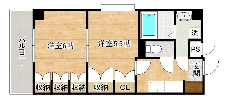 メゾンプリエール 301号室 間取り