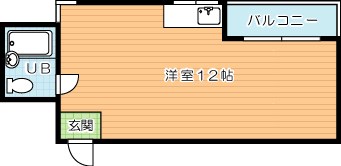 朝日ハイツ   307号室 間取り