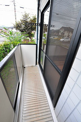レシェンテ徳力　Ｄ棟 ベランダ