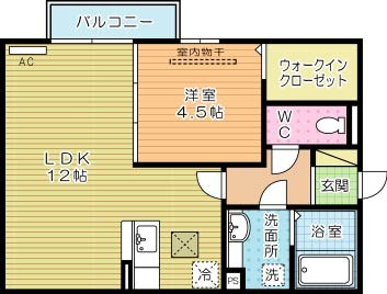 Ｏａｓｉｓ（オアシス） 205号室 間取り