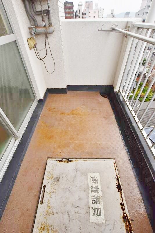 シンコー北九大前スカイマンション ベランダ