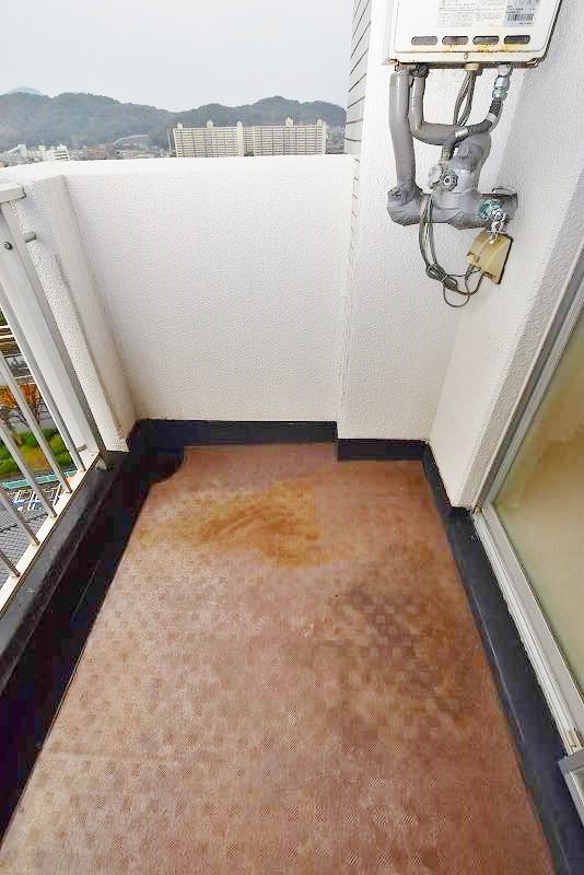 シンコー北九大前スカイマンション ベランダ
