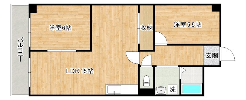 ＣＶビル小倉 207号室 間取り