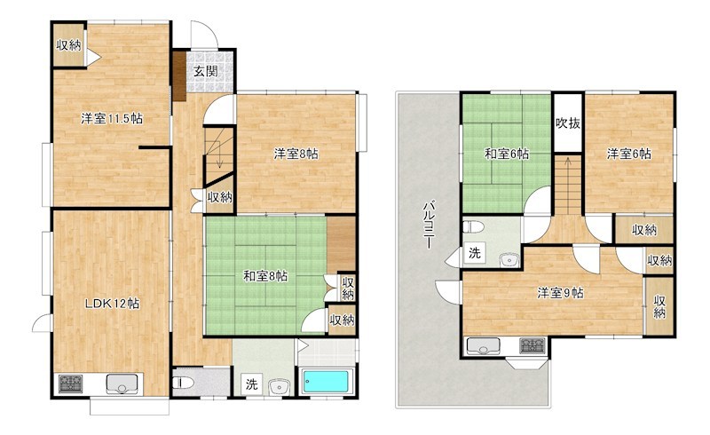 山手三丁目戸建 間取り