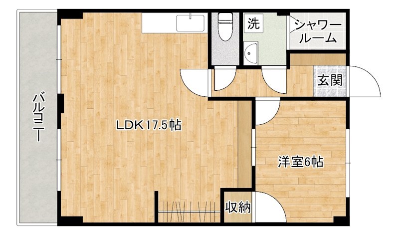 佐藤ビル  202号室 間取り
