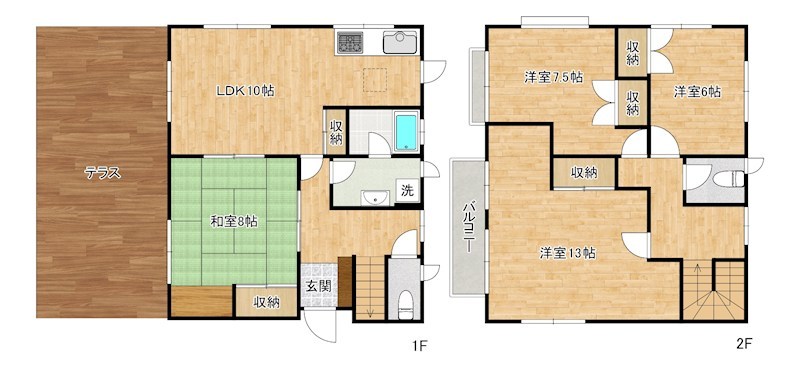志徳2丁目戸建 間取り