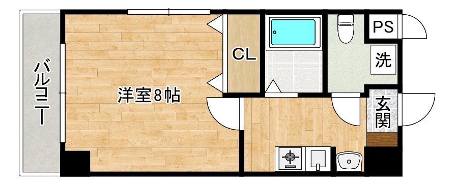 ラフィーネ 303号室 間取り